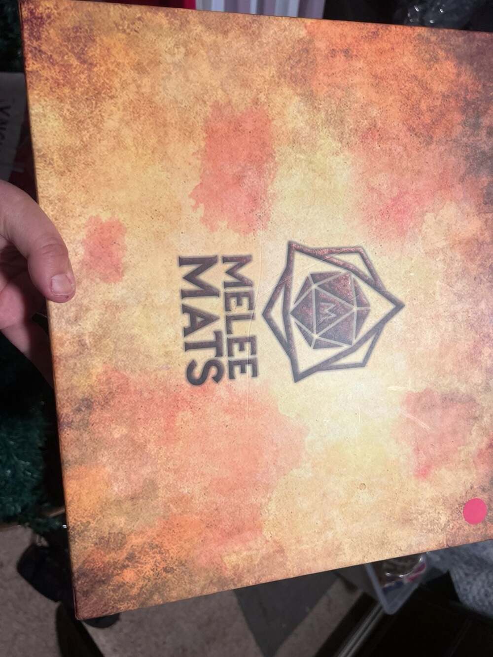 Melee Mats Reusable Battle Grid Game 23" x 27" Game Board